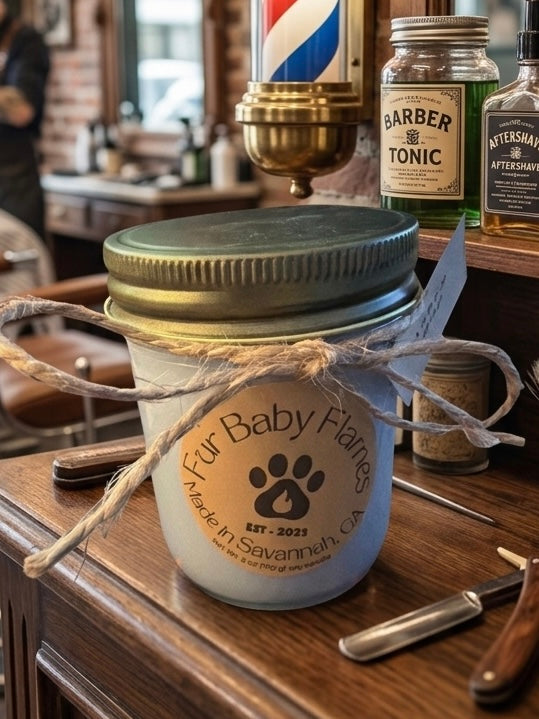 Barbershop Handcrafted Soy Candle | 6 oz