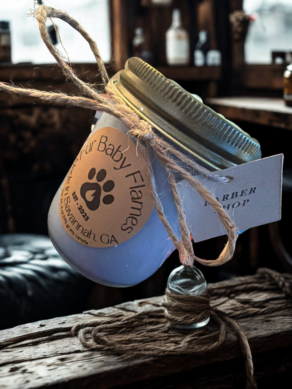 Barbershop Handcrafted Soy Candle | 6 oz