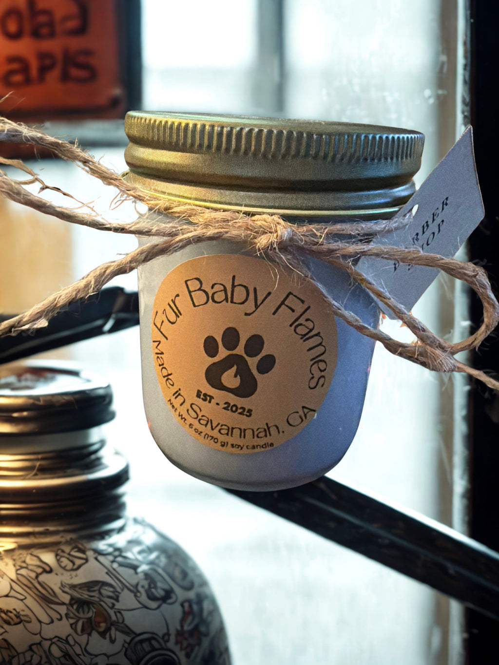 Barbershop Handcrafted Soy Candle | 6 oz