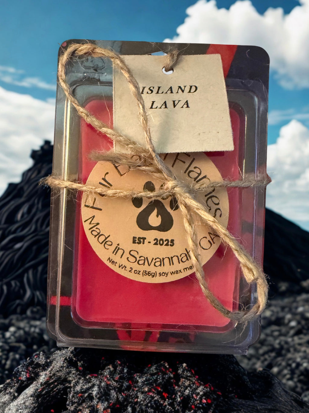 Island Volcano Soy Wax Melts | 2 oz (6 Pieces)