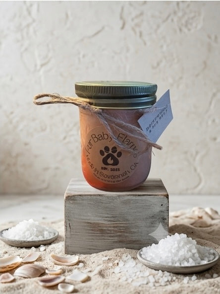 Driftwood & Sea Salt Handcrafted Soy Candle | 6 oz