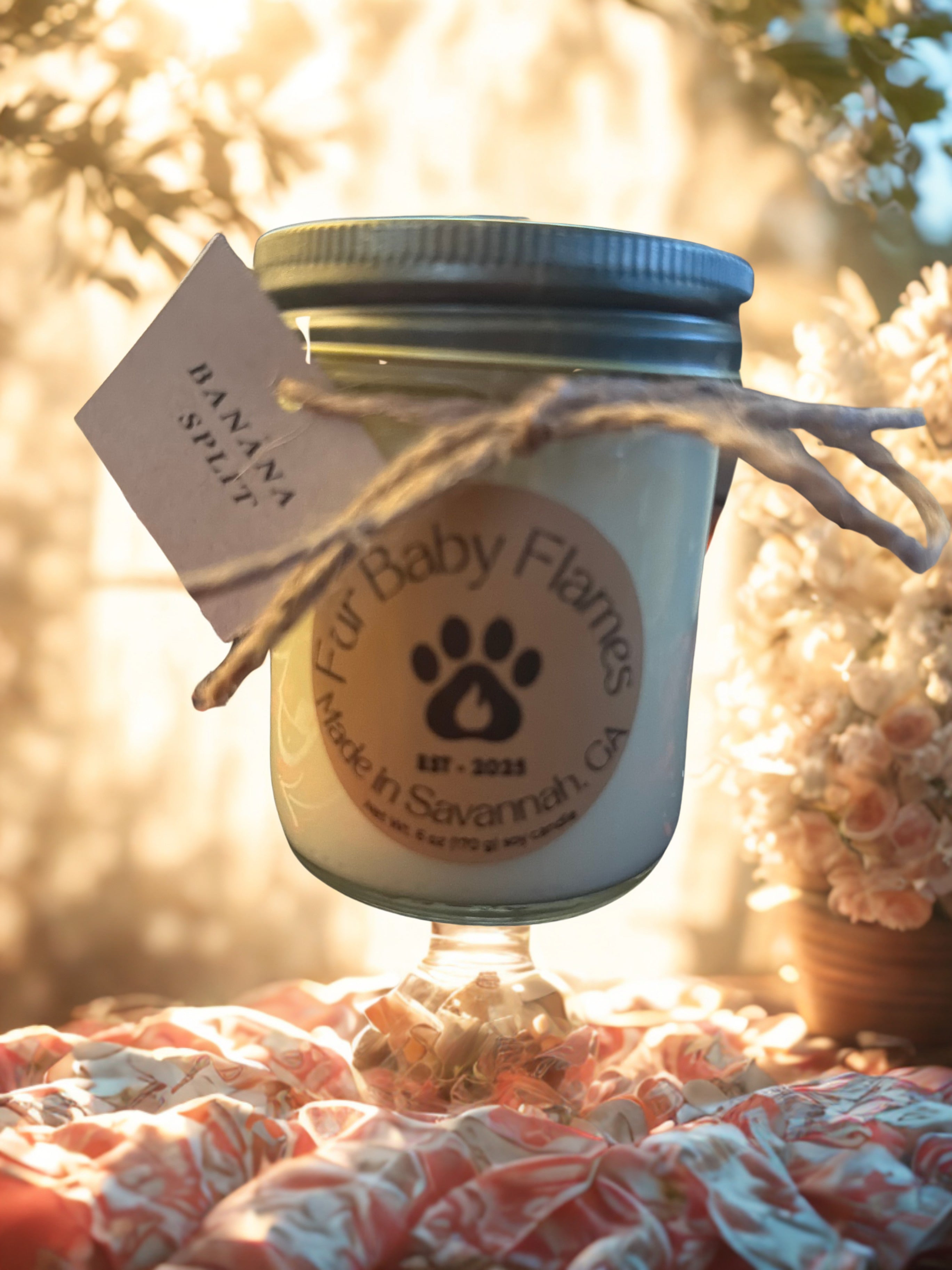 Banana Split Handcrafted Soy Candle | 6 oz