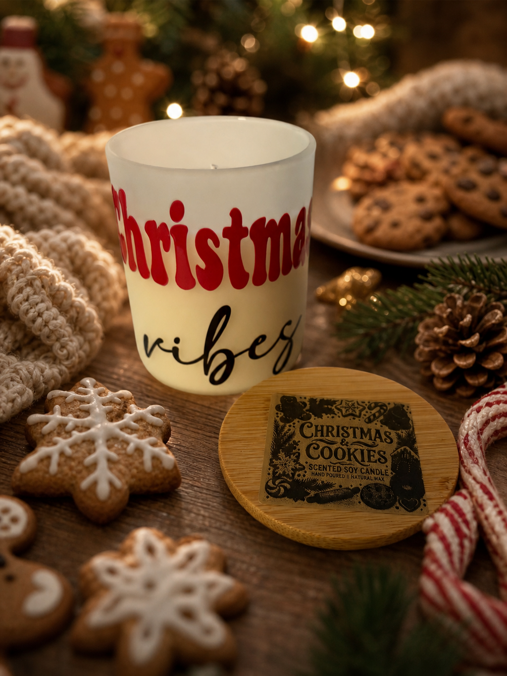 Christmas Cookies Soy Candle | 8 oz (227g)