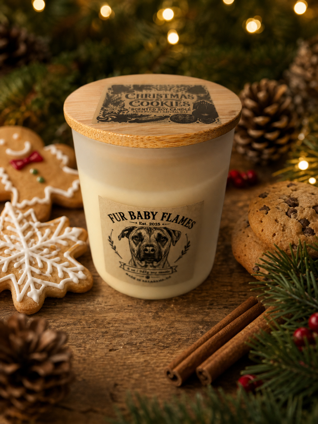Christmas Cookies Soy Candle | 8 oz (227g)