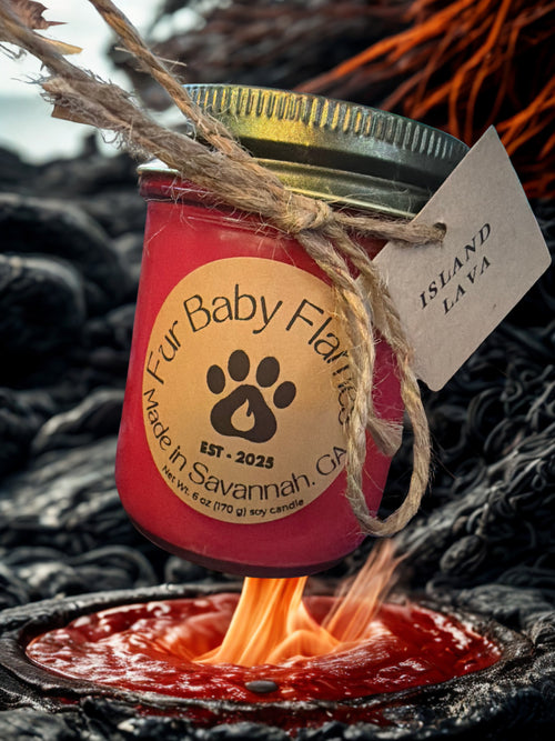 Island Volcano Handcrafted Soy Candle | 6 oz