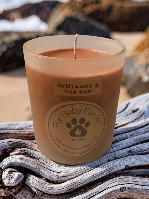 Driftwood and Sea Salt Candle 8 ounce
