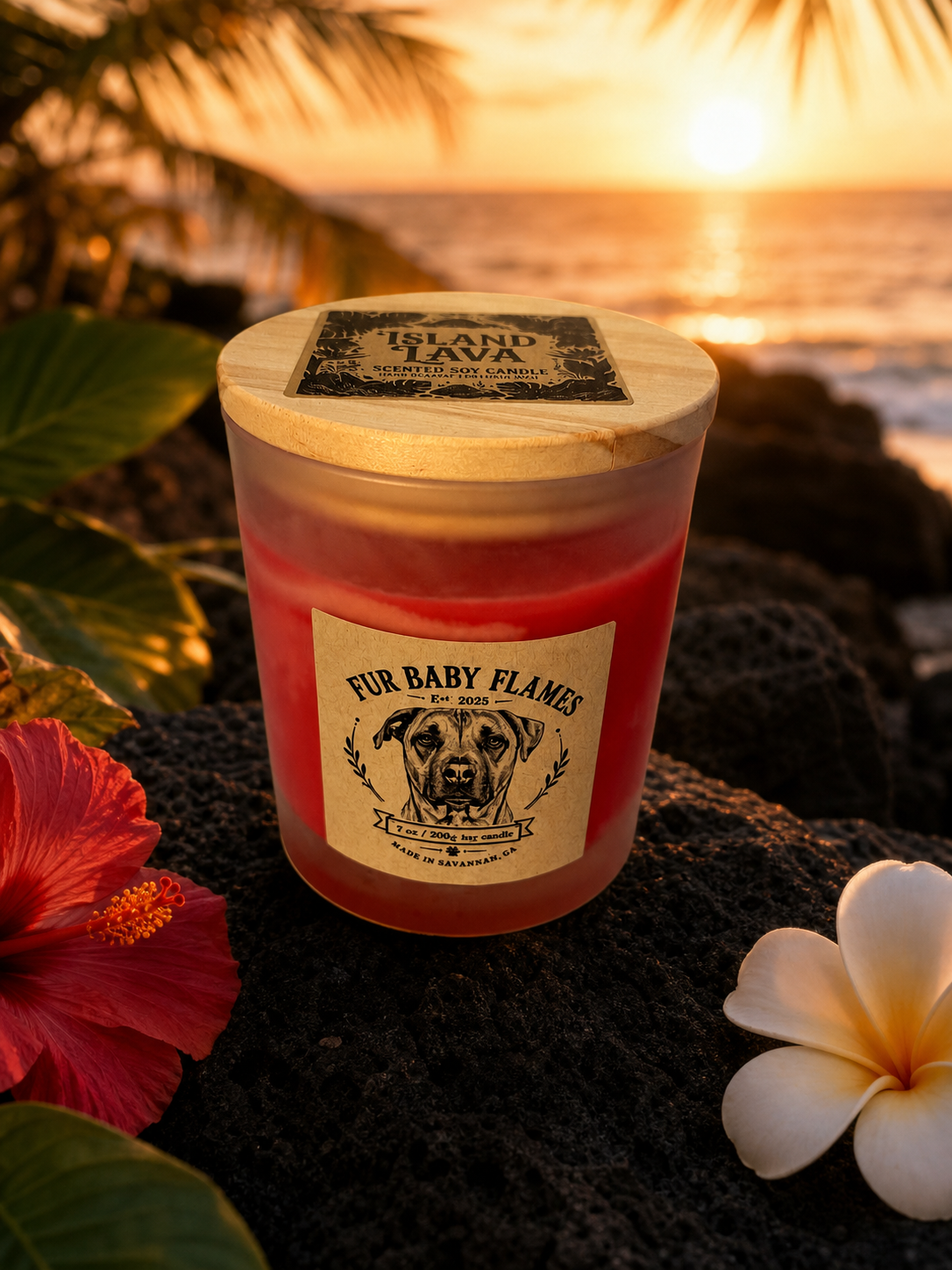 Island Lava Handcrafted Soy Candle | 7 oz (200g) or 8 oz (227g)