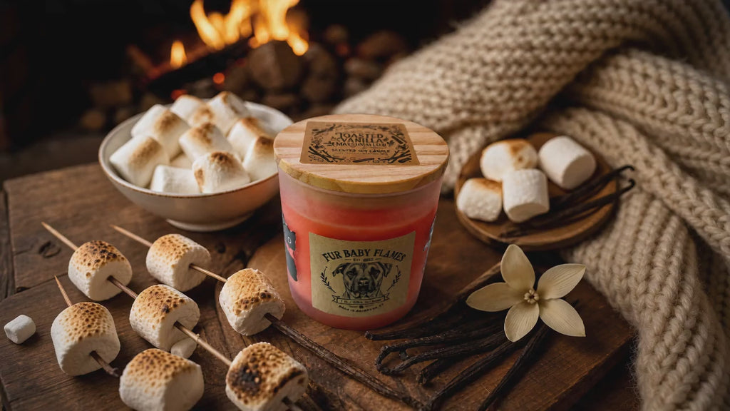 Toasted Vanilla Marshmallow Handcrafted Soy Candle | 7 oz (200g) or 8 oz (227g)
