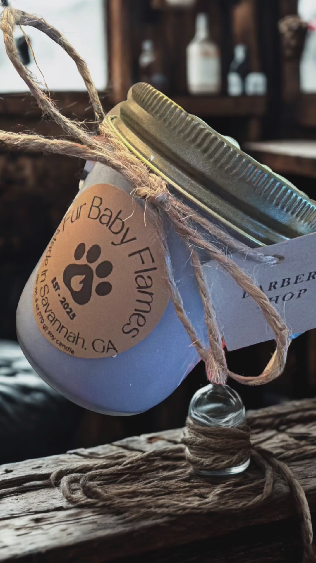 Barbershop Handcrafted Soy Candle | 6 oz