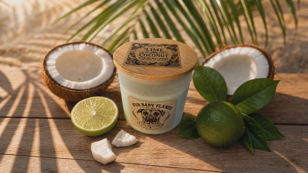 Lime in the Coconut Handcrafted Soy Candle | 7 oz (200g)