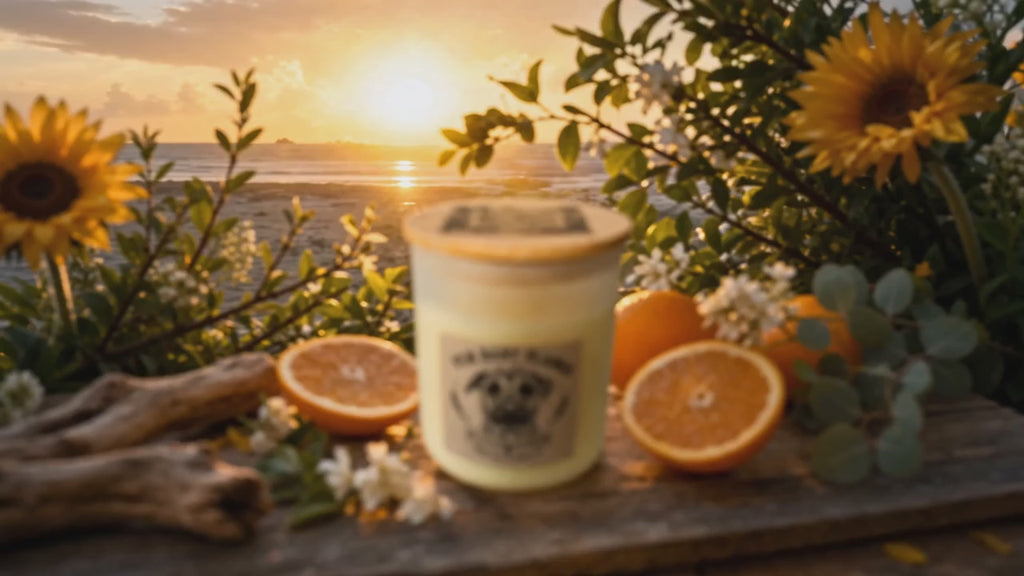 Summer Sunrise Handcrafted Soy Candle | 8 oz (227g)