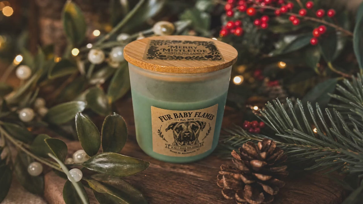 Merry Mistletoe Soy Candle | 7 oz (200g) or 8 oz (227g)