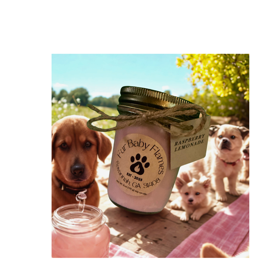 Raspberry Lemonade | 6 oz. (170 g) Soy Candle